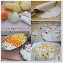 Zupa dziadowska z wiejskimi kluchami
(przepis po kliknięciu w zdjęcie).