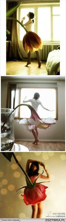 Spódnice z kwiatków