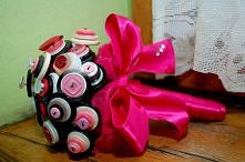 Guzikowy bukiecik...