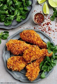 Chrupiący kurczak ze słodko pikantnym akcentem ;)