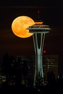Seattle Supermoon, Maj 2012