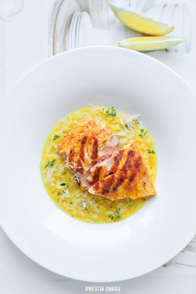Cytrynowe risotto