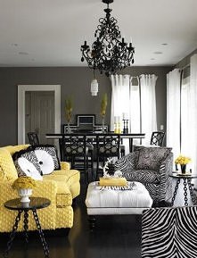 grey and yellow