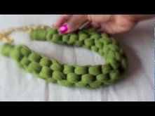 DIY Knot Necklace