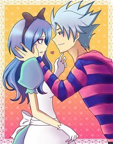 Lyon x Juvia, Fairy Tail, Alice in Wonderland and Cheshire Cat