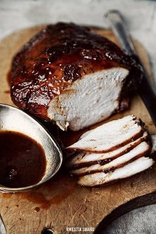 Pieczony filet z indyka w g...