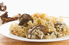 Risotto z pieczarkami