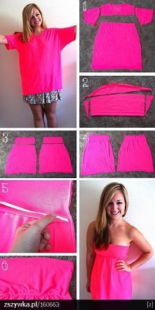 jak ze swetra zrobić sukienkę