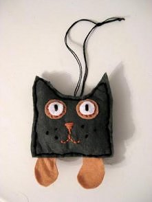 Filcowa zawieszka w kształc...