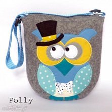 Sowa kapelusznik- torebka