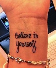 Belive in yourself