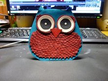 kartka urodzinowa sowa