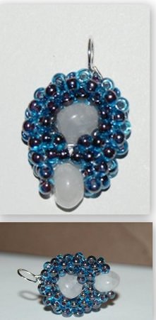 zawieszka z koralikami toho