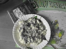 Ryż na mleku z cynamonem+ulubiona książka <3