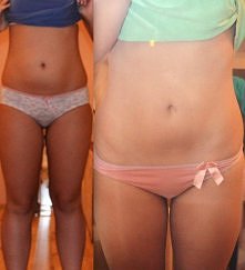 Efekty po około miesiącu ćw...