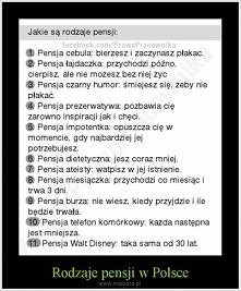 Pensja w polsce