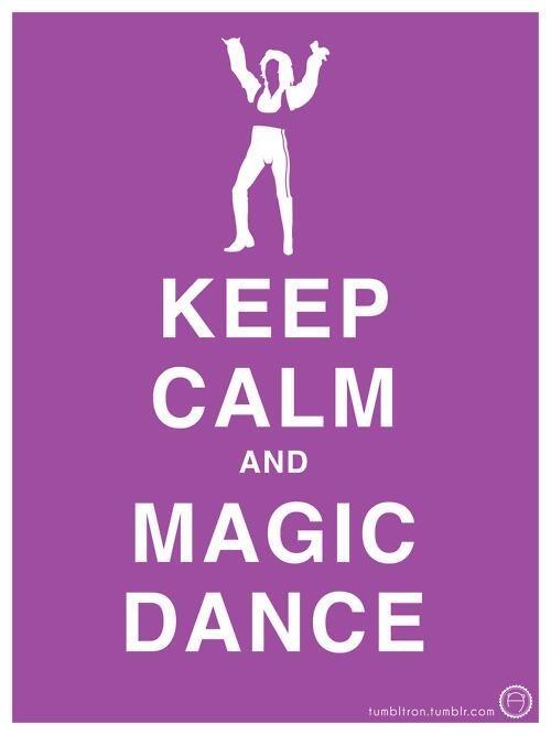 Dance, magic dance!