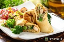 zapiekane naleśniki z kurcz...