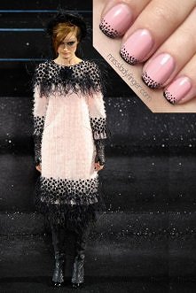 z pokazu Chanel Couture.