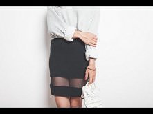 DIY mesh skirt tutorial
