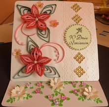 kartka sztalugowa na imieniny