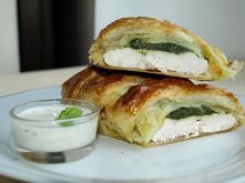 Kurczak ze szpinakiem w cie...