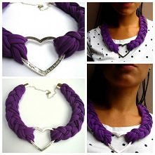 naszyjnik serduszko...