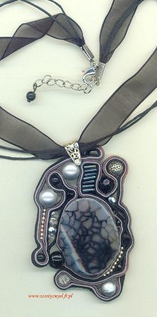 Naszyjnik "Dark side of the moon"