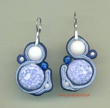Kolczyki "Blue moon"