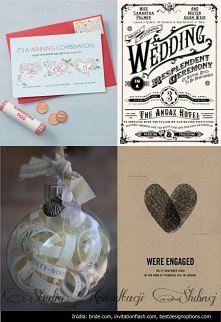 Oryginalne zaproszenia ślubne