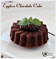 Eggless Chocolate Cake