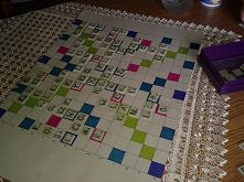 Scrabble domowej roboty :)