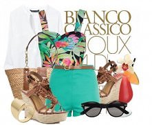 Egzotyczne akcenty - wakacyjna stylizacja :)