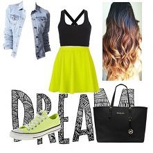 żółty i czarny ;0