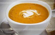 Zupa krem z cukinii z pomidorami-Iwony