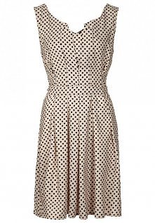 benetton, sukienka letnia, beżowa