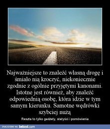 być sobą.