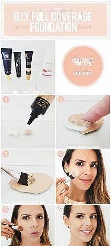 Kolejny świetny patent z bloga The Beauty Department! Jak wyczarować lekki, ale świetnie kryjący fluid o właściwościach typowych dla kremów BB?

Wystarczy wymieszać w proporcji ...