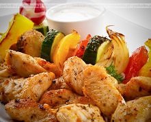 Duszony kurczak z warzywami