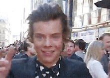 one direction PREMIERA: THIS IS US ! 
20.08.2013 London.
Harry ;D