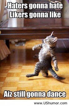 haters gonna hate :)