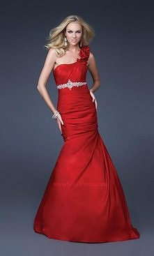 Elegant One Shoulder Gown,LF-GI-16423 Evening Dresses