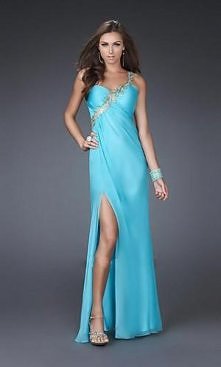 Grecian Inspired One Shoulder Floor Length Dress,LF-16467 Prom Dresses