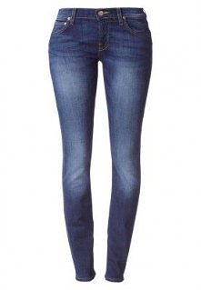 Lee JADE Jeansy Slim fit niebieski - Kliknij w duże zdjęcie i zobacz więcej -  Cena: 389 zł. Lee JADE Jeansy Slim fit niebieski Odzież w Zalando.pl | materiał zewnętrzny: 98% ba...