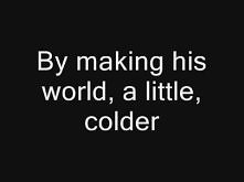 Take a sad song and make it...