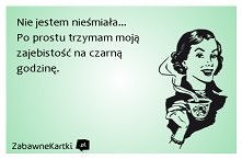 Nie jestem nieśmiała...