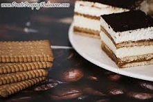 Składniki:
-puszka masy karmelowej
-4 opakowania herbatników duże (razem 70-80 sztuk)
-500ml śmietany 36%
-2 opakowania śmietany w proszku
- dowolna czekolada
Masa budyniowa:
-5...