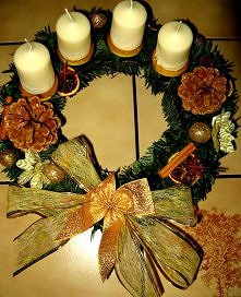 Wieniec adwentowy by Julietta