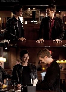Dwóch przystojniaków ;) Damon i Klaus :D
