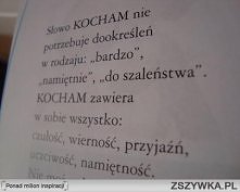 "kocham"